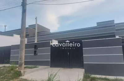 Casa com 2 dormitórios à venda, 60 m² por r$ 350.000,00 - são josé do imbassaí - maricá/rj