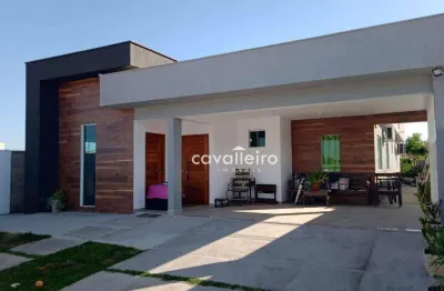 Casa com 4 dormitórios à venda, 200 m² por r$ 1.000.000,00 - jardim atlântico central (itaipuaçu) - maricá/rj