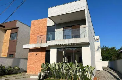 Tem até sauna! casa 4 quartos (3 suítes), piscina e área gourmet no cond. ubá em maricá-rj