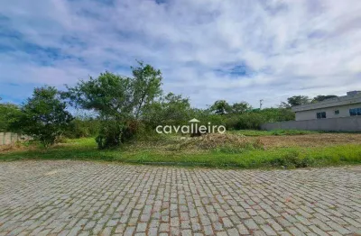 Terreno à venda, 457 m² por r$ 115.000,00 - ubatiba - maricá/rj