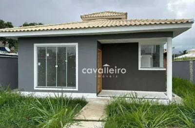 Casa com 3 dormitórios à venda, 89 m² - jardim atlântico central (itaipuaçu) - maricá/rj