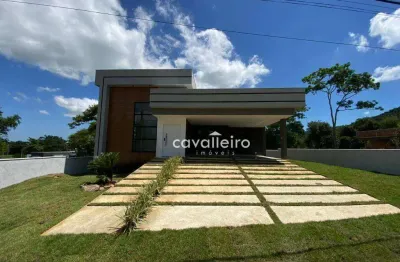 Excelente casa linear em condomínio de alto padrão em ubatiba!!!!!