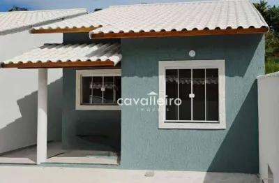 Casa com 2 dormitórios à venda, 62 m² por r$ 300.000,00 - bambuí - maricá/rj