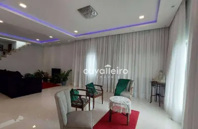 Casa com 5 dormitórios à venda, 414 m²  - condomínio new york - flamengo - maricá/rj