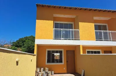 Casa com 2 dormitórios à venda, 98 m² por r$ 390.000,00 - condado de maricá - maricá/rj