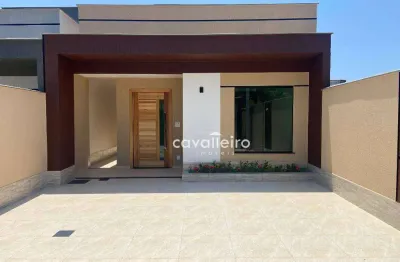 Quatro quartos em  itaipuaçu, área gourmet, 120 m² por r$ 695.000 - jardim atlântico central  - maricá/rj