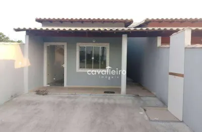 Casa com 2 dormitórios à venda, 75 m²- cordeirinho (ponta negra) - maricá/rj