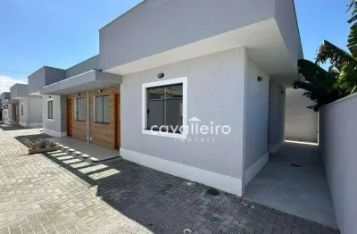 Casa com 2 dormitórios à venda, 70 m² por r$ 320.000,00 - jardim atlântico central (itaipuaçu) - maricá/rj