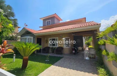 Casa condomínio bosque de itabeba, com 4 quartos, 2 suítes, piscina, área gourmet, à venda, 251 m² por r$ 1.800.000 - são josé de imbassai - maricá/rj