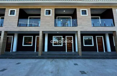 Casa com 2 dormitórios à venda, 86 m²  - jardim atlântico oeste (itaipuaçu) - maricá/rj