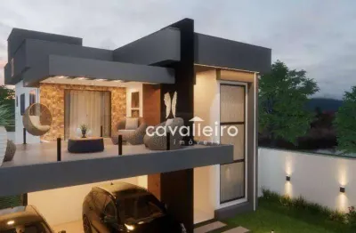 Casa com 3 quartos, sendo 2 suítes, condomínio solaris,  à venda, 190 m² por r$ 1.300.000 - cajueiros (itaipuaçu) - maricá/rj