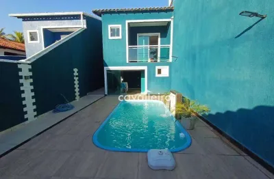 Casa à venda, 130 m² por r$ 600.000,00 - cordeirinho - maricá/rj