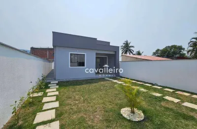 Casa com 3 quartos, próximo da lagoa das amendoeiras à venda, 90 m² por r$ 420.000 - são josé  do imbassaí - maricá/rj