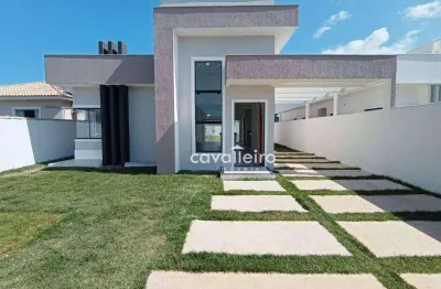 Casa com 3 dormitórios à venda, 160 m²- jardim atlântico leste (itaipuaçu) - maricá/rj