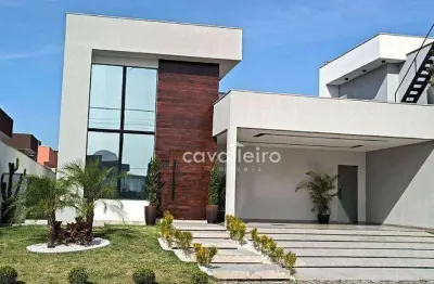 R$899.000 - oportunidade no alphaville maricá 1, 3 suítes (1 master), área gourmet,  200 m² por r$ 990.000 - maricá/rj