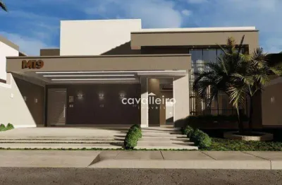 Casa condomínio alphaville 1, piscina e área gourmet, com 3 dormitórios à venda, 167 m² por r$ 1.100.000 - inoã - maricá/rj