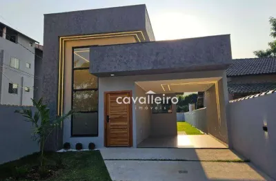 Casa com 2 quartos, sendo 1 suíte, à venda, 81 m² por r$ 440.000 - maricá/rj