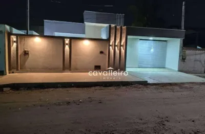 Casa com 3 dormitórios à venda, 131 m² por r$ 890.000,00 - jardim atlântico oeste (itaipuaçu) - maricá/rj