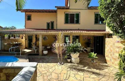 Casa condomínio floresta do elefante,  com 4 dormitórios à venda, 297 m² - recanto de itaipuaçu - maricá/rj