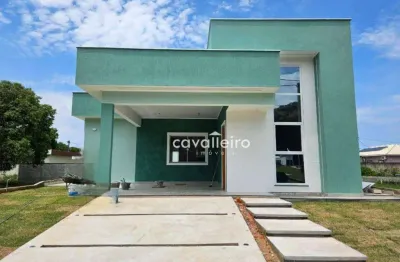 Casa com 3 dormitórios à venda, 123 m² por r$ 650.000,00 - são josé de imbassai - maricá/rj