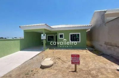 Casa à venda, 79 m² por r$ 390.000,00 - ubatiba - maricá/rj