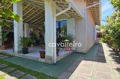Casa com 4 dormitórios à venda, 163 m² por r$ 549.000,00 - cajueiros (itaipuaçu) - maricá/rj
