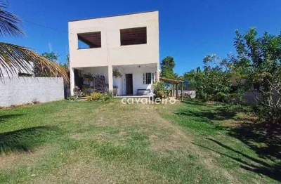 Casa à venda, 205 m² por r$ 360.000,00 - balneario bambui (ponta negra) - maricá/rj