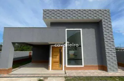 Casa com 3 dormitórios à venda, 111 m² por r$ 520.000,00 - jardim atlântico central (itaipuaçu) - maricá/rj