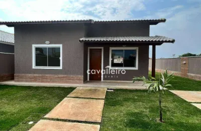 Casa com 2 dormitórios à venda, 74 m² por r$ 450.000,00 - jardim atlântico central (itaipuaçu) - maricá/rj