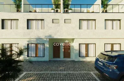 Triplex com vista para o mar em área nobre de itaipuaçu à venda, 94 m² - jardim atlântico oeste (itaipuaçu) - maricá/rj