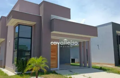 Casa em condomínio fechado com 3 quartos à venda na Rua João da Cunha Abreu, 110, São José do Imbassaí, Maricá
