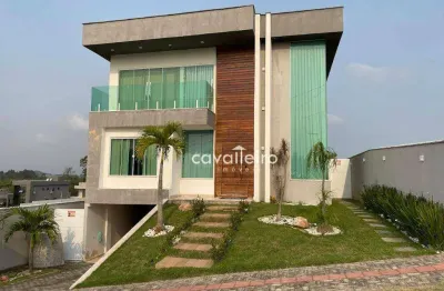 Casa com 5 quartos, 3 suítes com closet à venda, 317 m² por r$ 1.700.000 - condomínio solaris (itaipuaçu) - maricá/rj