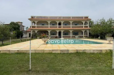 Casa com 7 dormitórios à venda, 519 m² - jardim atlântico leste - maricá/rj