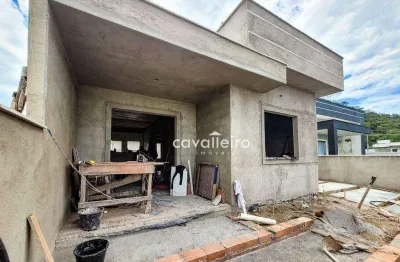Casa com 2 dormitórios à venda, 65 m² por r$ 370.000,00 - pindobas - maricá/rj