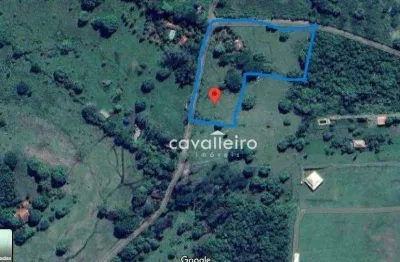 Terreno com 12.692 m², linear, à venda por r$ 3.000.000 , camburi - maricá - rj