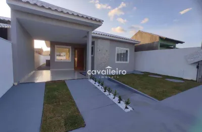 Casa à venda, 79 m² por r$ 430.000,00 - ubatiba - maricá/rj