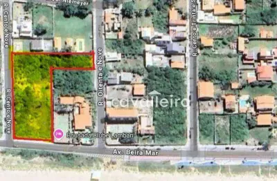 Área de frente para o mar em itaipuaçu- maricá - rj