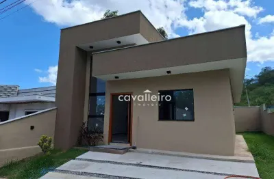 Casa com 3 dormitórios à venda, 114 m² por r$ 690.000,00 - pindobas - maricá/rj