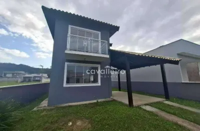 Casa com 02 dormitórios sendo 02 suítes no condomínio vitória dos anjos- pindobas- maricá -rj