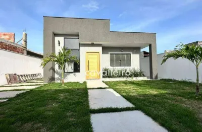 Casa com 3 dormitórios à venda, 100 m² jardim atlântico central (itaipuaçu) - maricá/rj