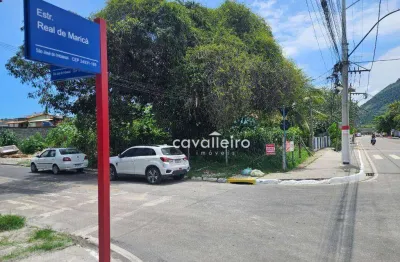 Terreno comercial espetacular na praça de  são josé do imbassaí, maricá - rj