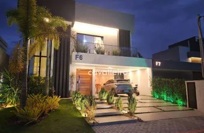 Alphaville maricá | casa extraordinária com 4 quartos, piscina e área gourmet