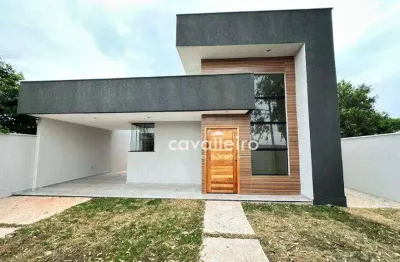 Casa com 3 dormitórios à venda, 112 m² - jardim atlântico leste (itaipuaçu) - maricá/rj
