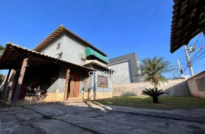 Casa com 3 dormitórios à venda, 121 m² jardim atlântico oeste (itaipuaçu) - maricá/rj