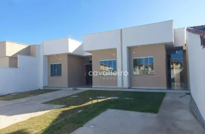 Casa com 2 dormitórios à venda, 57 m² por r$ 330.000,00 - parque nanci - maricá/rj