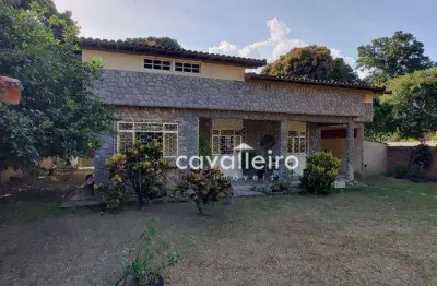 Chácara com 3 dormitórios à venda, 2000 m² por r$ 450.000,00 - vale da figueira (ponta negra) - maricá/rj