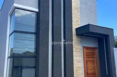 Casa com 3 dormitórios à venda, 93 m² - jardim atlântico central (itaipuaçu) - maricá/rj
