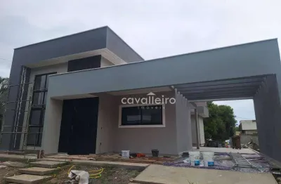 Casa com 3 dormitórios à venda, 125 m² por r$ 680.000,00 - sao josé  do imbassai  - maricá/rj