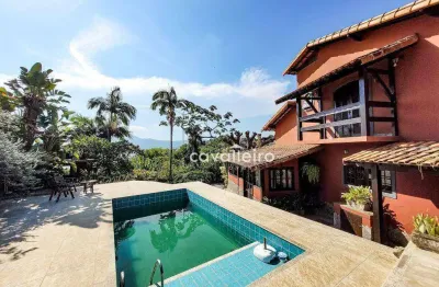 Casa com 6 quartos e a melhor vista da lagoa de araçatiba à venda, 299 m² por r$ 2.200.000 - araçatiba - maricá/rj