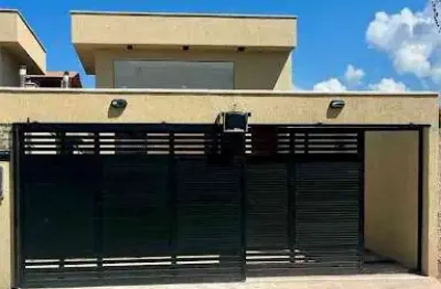 Casa com 3 dormitórios à venda, 109 m² - jardim atlântico central (itaipuaçu) - maricá/rj